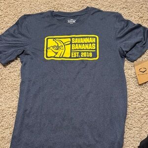 NWT: Savannah Bananas Gray Shirt